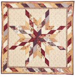 Lone Star Jelly Roll Wallhanging by Lissa Alexander through McCalls Quilting
