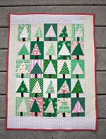 Patchwork Forest Quilt Tutorial by Amy Smart from Diary of a Quilter