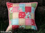 Patchwork Pillow Tutorial by Corey Yoder from Coriander Quilts