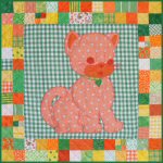 Pet Stuffies Calico the Cat Baby Quilt Pattern