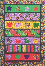 Row by Row for Baby Quilt Pattern
