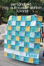 Flannel Rag Quilt by Krysta from Cocoa Pie
