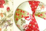 Patchwork Pillow ~ Round from Sew 4 Home
