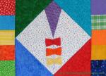 A Touch of Fun! Free May Kite Block by Benita Skinner through Quilty Finds