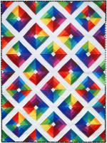 Kite Flight Free Quilt Pattern by Janice Zeller Ryan through Robert Kaufman Fabrics