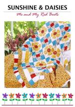 Sunshine & Daisies Free Quilt Pattern by Antonie Alexander from the The Red Boot Quilt