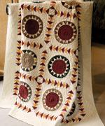 Vintage Sunburst Free Foundation Pattern from Quiltmaker Magazine