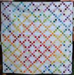 Super Scrappy Single Irish Chain Tutorial by Melissa Corry from Happy Quilting