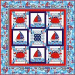 Anchors Away Quilt from Studioe Fabrics