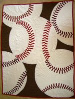 Baseball Quilt by Shari Hiller from Matt and Shari