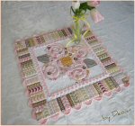 Bloomin' Blossoms Spring Posy Table Topper by Deonn from Quiltscapes