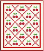 Cherry On Top Picnic Quilt Tutorial by Lea Anne Brummett from Podunk Pretties