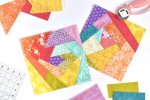 Crazy Quilt Block Tutorial by Mollie Johanson for The Spruce Crafts
