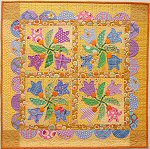 Dutch Tulip Quilt Pattern by Becky Goldsmith from Piece O'Cake