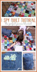 I Spy Quilt/Game Tutorial by Mandy Beyeler from Sugar Bee Crafts
