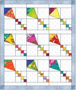 Kites from Uncommon Threads Quilt Guild