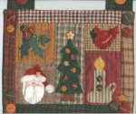 Mini Christmas Quilt by Theresa/Hillcreek Designs through FaveCrafts
