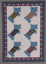 Paper Pieced Scottie Dog by Judy Anne Breneman from Womenfolk