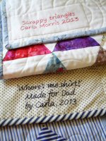 Quilt Label Tutorial by Carla Morris from Granny Maud's Girl