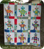 Robot Love Quilt by Crystal for Moda Bake Shop