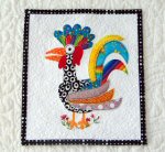 Rooster by Carroll West from Attic Window Quilt Shop