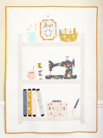 Sewing Shelves Applique Quilt Pattern by Beverly McCullough from Flamingo Toes
