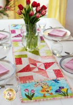 Spring Table Runner from Shabby Fabrics