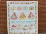 Summer Beach Quilt by Cristina Tepsick from Pretty Little Quilts