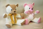 Teddy Bear Pattern by Joy Kelley via Instructables