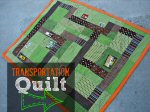 Transportation Quilt Tutorial by Kimbo from A Girl and a Glue Gun