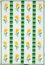 Tulip Twist Lap Quilt by Laurie Tigner for McCalls Quilting