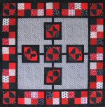 4-Patch Fun Card Table  Quilt Pattern