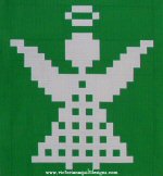 Christmas Sweater Angel Block by Benita Skinner from Victoriana Quilt Designs