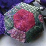 Hexie Pin Cushion Tutorial by Benita Skinner from Victoriana Quilt Designs