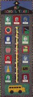 My School Years Keepsake Growth Chart Quilt Pattern