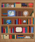 A Novel Idea Bookcase Quilt Pattern