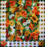 Pixelated Garden Quilt Pattern