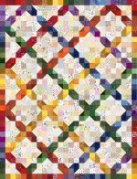Rainbow Crossroads Quilt Pattern