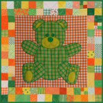 Stuffies Teddy the Bear Baby Quilt Pattern