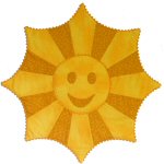 Dresden Sunshine Quilt Wall Hanging Pattern