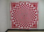 Red and White 1910 Vortex Quilt Tutorial by Paula Yates from Quiltrascal