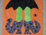 Witch Feet by Carroll West from Attic Window Quilt Shop