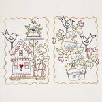 Live, Laugh, Love Stitchery by Robin Kingsley for Lecien