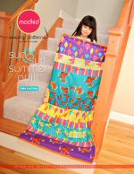 Sun & Surf Summer Strip Quilt by Valerie Haberer for Mod Kid