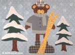 Winter Bear by AOK Corral Craft and Gift Bazaar