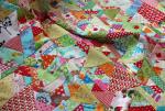 60-Degree Scrap Quilt Tutorial by Kim Brackett from Magnolia Bay Quilts