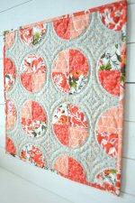 Circle of Fun Delight Mini Quilt by Sachiko Aldous from Tea Rose Home