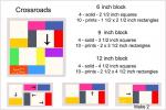 Crossroads Block Tutorial in 3 Sizes by Connie Kresin