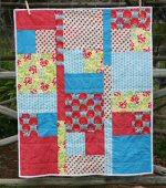 Fat Quarter Baby Quilt Tutorial by Kate Henderson Quilts