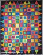Rainbow Quilt from Colorways by Vicki Welsh